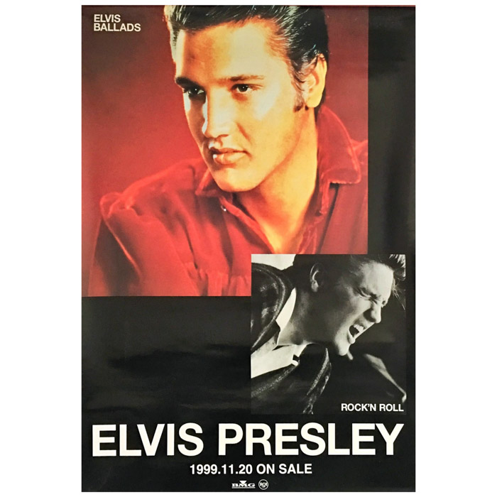 【買取】エルヴィス・プレスリー(Elvis Presley) ポスター ELVIS BALLADS 1999 || アーティストショップJP