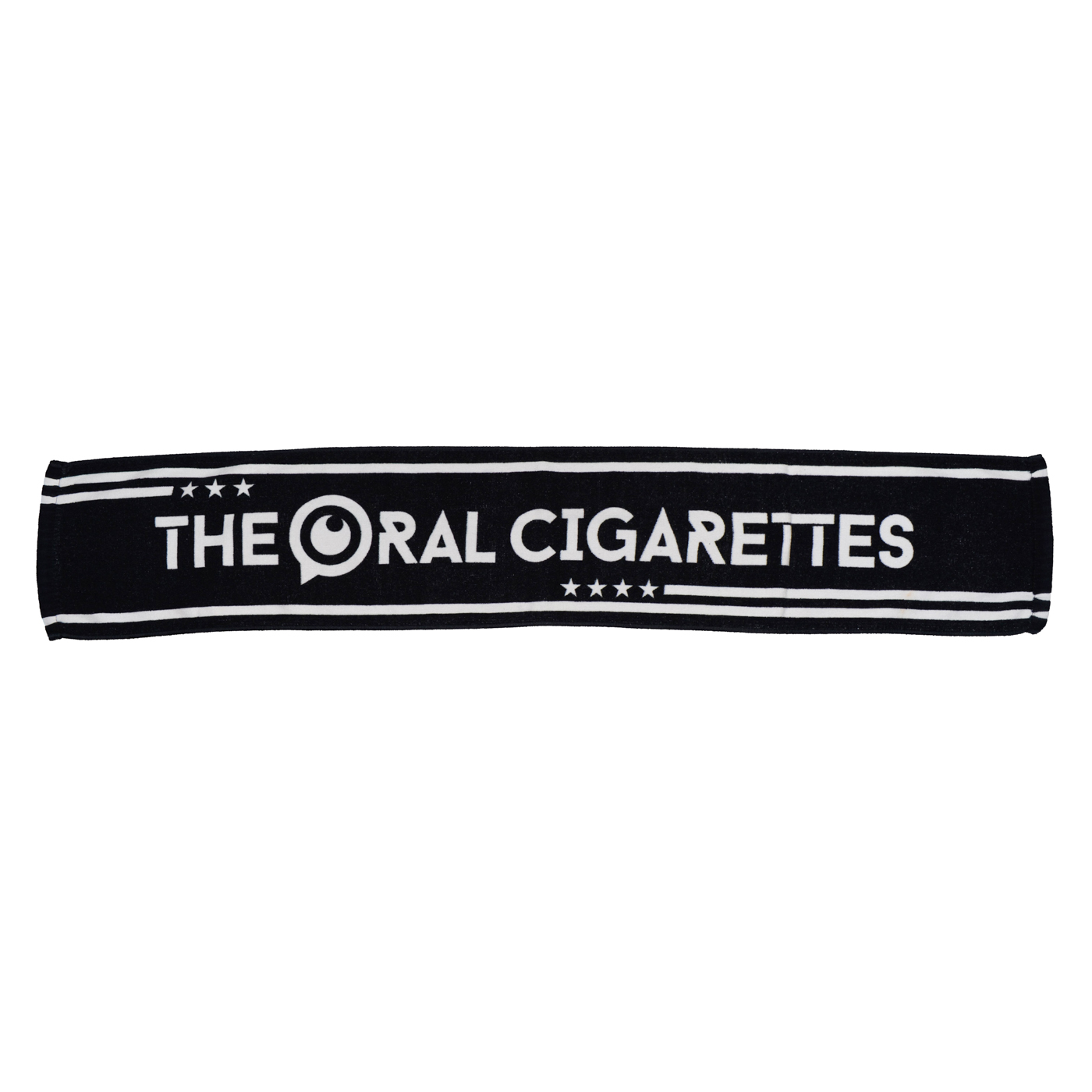 買取 The Oral Cigarettes オーラル 16 Autumn 唇対バンツアー 星ビューンロゴマフラータオル ブラック アーティストショップjp