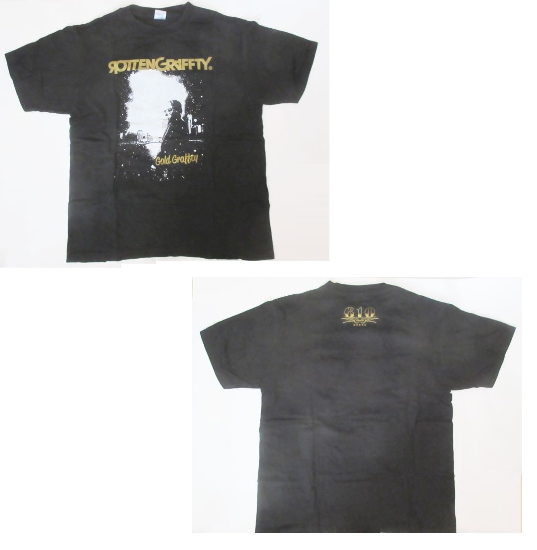 買取 Rottengraffty ロットン その他 Tシャツ ブラック 金色グラフティー アーティストショップjp 買取 Rottengraffty ロットン その他 Tシャツ ブラック 金色グラフティー アーティストショップjp