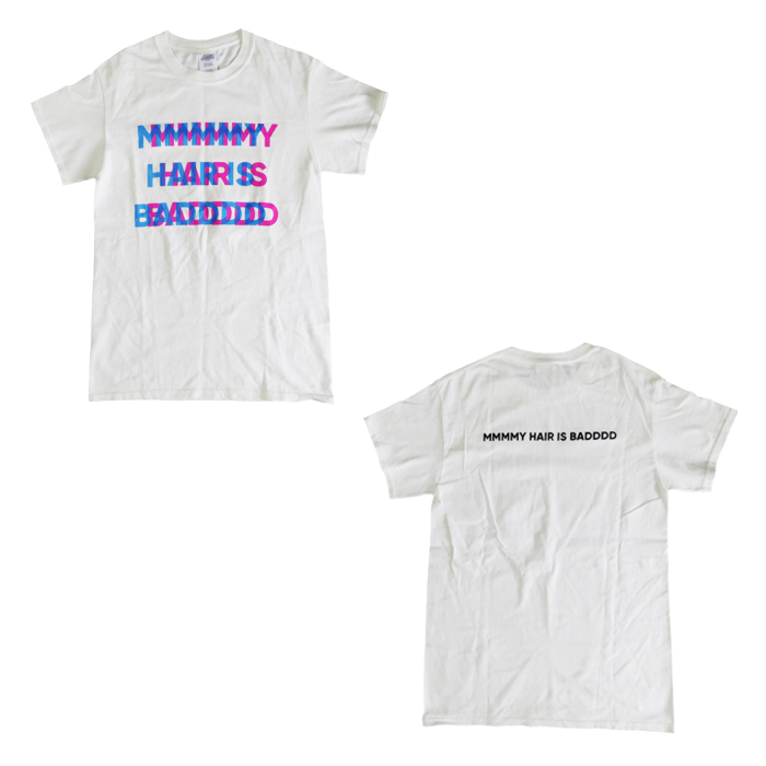 買取 My Hair Is Bad マイヘア その他 Tシャツ ホワイト 3d アーティストショップjp 買取 My Hair Is Bad マイヘア その他 Tシャツ ホワイト 3d アーティストショップjp