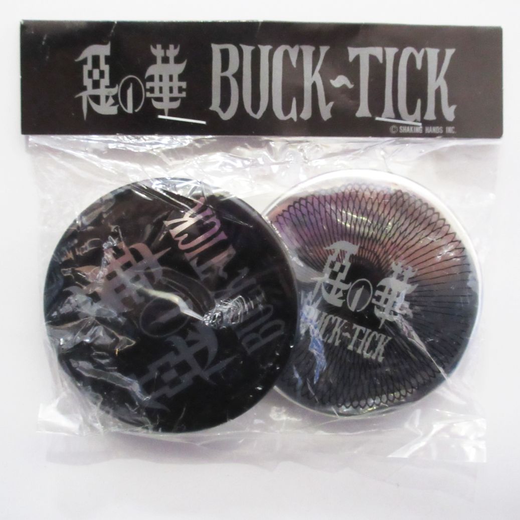 買取 Buck Tick バクチク 悪の華 Tour 缶バッジ 2点セット アーティストショップjp