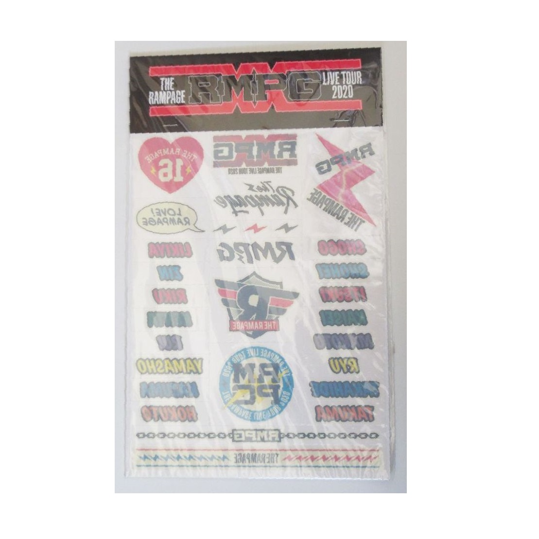 買取 The Rampage ザ ランペイジ Live Tour Rmpg Rmpg タトゥーシール アーティストショップjp 買取 The Rampage ザ ランペイジ Live Tour Rmpg Rmpg タトゥーシール アーティストショップjp