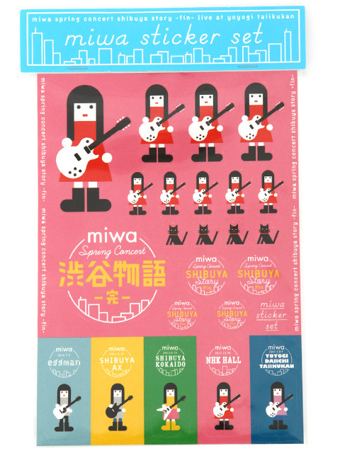 買取 Miwa Spring Concert 14 渋谷物語 完 ステッカー アーティストショップjp 買取 Miwa Spring Concert 14 渋谷物語 完 ステッカー アーティストショップjp