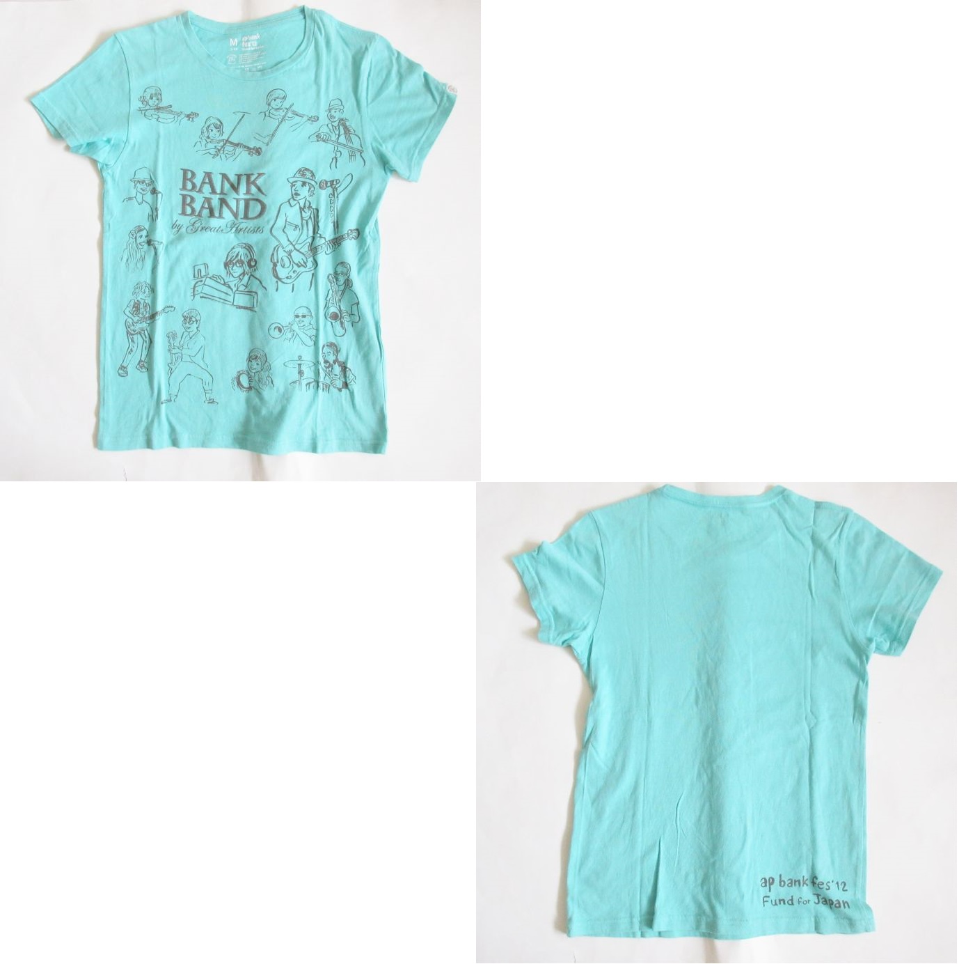 買取 Mr Children ミスチル Ap Bank Fes 12 Tシャツ Bank Band 買取 Mr Children ミスチル Ap Bank Fes 12 Tシャツ Bank Band