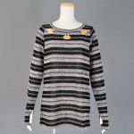 ねこじろうパッチセーター 黒