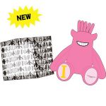 イッキーモンキーのぬいぐるみ