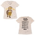 Mr.Children(ミスチル) STADIUM TOUR 2011 SENSE -in the field- MOUTH(カバ) Vネック Tシャツ