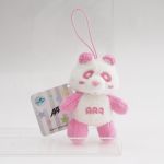 AAA(トリプルエー) アミューズメント景品 え～パンダキーホルダー (紫)