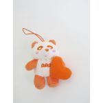 AAA(トリプルエー) アミューズメント景品 え～パンダハートマスコット(橙)