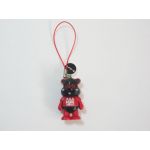 AAA(トリプルエー) アミューズメント景品 え～パンダフィギュアストラップ(赤)