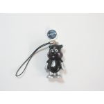 AAA(トリプルエー) アミューズメント景品 え～パンダフィギュアストラップ(銀)