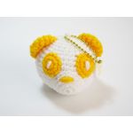 AAA(トリプルエー) 限定販売 え～パンダあみぐるみキーホルダー(黄)