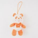 AAA(トリプルエー) アミューズメント景品 え～パンダリボンネクタイマスコット(橙)