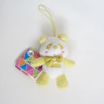 AAA(トリプルエー) アミューズメント景品 え～パンダリボンネクタイマスコット(黄)