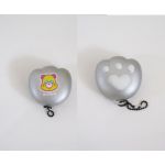 AAA(トリプルエー) アミューズメント景品 え～パンダ きもちえ～肉球マスコット(銀)