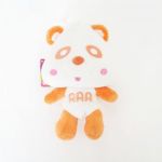 AAA(トリプルエー) アミューズメント景品 ぬいぐるみポーチ(橙)