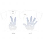 Tシャツ（BigHand-White）