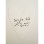 miwa(ミワ) miwa concert tour 2012 "guitarium" メッセージカード