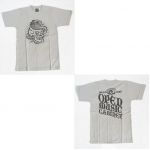 ポルノグラフィティ(porno) 8th LIVE CIRCUIT "OPEN MUSIC CABINET" Tシャツ(グレー)