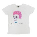 SEKAI NO OWARI(セカオワ) Twilight City ドクロ DJ LOVE painted by Fukase シャツ 2015／白