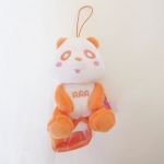 AAA(トリプルエー) アミューズメント景品 え～パンダ 肩のりぬいぐるみ 橙