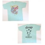 drop(ドロップ) 旅せよドロップ Tシャツ グリーン 大場はるか