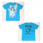 drop(ドロップ) その他 22才 生誕 Tシャツ ブルー 滝口ひかり サイン入り