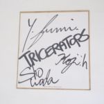 TRICERATOPS(トライセラトップス) その他 サイン色紙