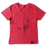 UNISON SQUARE GARDEN(ユニゾン) 誰かが忘れているかもしれない僕らに大事な001のツアー 三日月 Tシャツ レッド