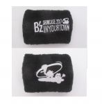 B'z(ビーズ) SHOWCASE 2017 -B'z In Your Town- リストバンド 黒 ガチャ景品