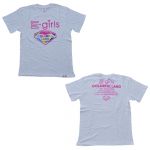 E-girls(イー・ガールズ) LIVE TOUR 2014 『COLORFUL LAND』 Tシャツ ホワイト ダイヤモンド