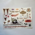 VAMPS(HYDEソロ) HALLOWEEN PARTY 2014 パーティ タトゥーステッカー シール