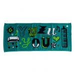 ゆず(YUZU) 15th Anniversary Dome Live YUZU YOU フェイスタオル グリーン