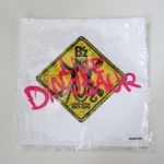 B'z(ビーズ) LIVE-GYM 2017-2018 "LIVE DINOSAUR" ファイバタータオル 白 ガチャガチャ景品
