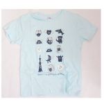 ゲスの極み乙女。(ゲス乙女) 「ゲスにノーマル」 ゲス大集合Tシャツ 2014 ライトブルー