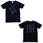 Mr.Children(ミスチル) Hall Tour 2016 虹 虹 Tシャツ インクブラック