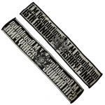 T.M.Revolution(西川貴教) T.M.R.LIVE REVOLUTION 12 -15th Anniversary FINAL- マフラータオル ホワイト×ブラック