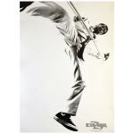 矢沢永吉(E.YAZAWA) ポスター 横顔 2010