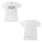 ゆず(YUZU) YUZU ARENA TOUR 2008 WONDERFUL WORLD Tシャツ ホワイト