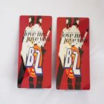 B'z(ビーズ) その他 love me,I love you POP 店頭用 1995 二個セット