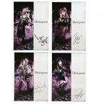 MIYAVI(雅) ポスター Due'le quartz デュールクオーツ 直筆サイン入りポスター 4枚セット