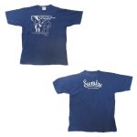 ゆず(YUZU) 体育館ツアー2003 すみれ Tシャツ ブルー