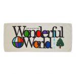 ゆず(YUZU) YUZU ARENA TOUR 2008 WONDERFUL WORLD フェイスタオル ホワイト