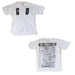 チェッカーズ(CHECKERS) 1987 CONCRET TOUR "GO" Tシャツ ホワイト