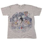 でんぱ組.inc(でんぱ) オフィシャルグッズ 相沢梨紗 2015年生誕グッズ イラストTシャツ グレー