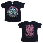 きゃりーぱみゅぱみゅ(きゃりー) KPP 5iVE YEARS MONSTER WORLD TOUR 2016 Tシャツ ブラック
