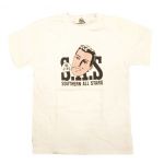 サザンオールスターズ(SAS) KAMAKURA TO SENEGAL SOUTHERN ALL STARS avec TOURE KUNDA Tシャツ 1985 ホワイト