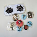 VAMPS(HYDEソロ) セット商品 VAMPARK 2014-2015 アイマスク キーホルダー 缶バッジ 本能のままに 等セット 景品 HYDE  K.A.Z