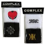 COMPLEX(コンプレックス) 東日本大震災復興支援チャリティライブ　日本一心 リストバンド 二個セット 吉川晃司 布袋寅泰