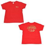 MAN WITH A MISSION(マンウィズ) その他 Tシャツ レッド ゴールドロゴ